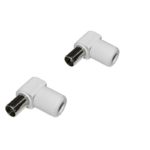 Φις συνδέσεως TV γωνιακά