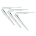 Γωνίες ραφιών λευκές FFGroup