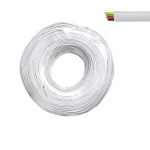 Καλώδιο τηλεφωνίας πλακέ δυο ζευγών κουλούρα 100m