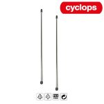 Κοντάρι ΚΥΚΛΩΨ ΙΝΟΧ 1,30m - Image 2