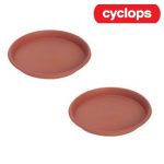 Πιάτο γλάστρας Τερακότα ΚΥΚΛΩΨ Ελληνικό Νο307 - Image 2