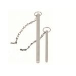 Πίρος ασφάλισης συρόμενης πόρτας αλουμινίου 6mm x 100mm