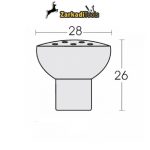 Πόμολα επίπλων ARTE 8105S-25 - Image 3