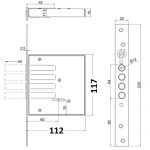 Κλειδαριά τρίαινα SECUREMME - Image 2