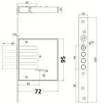 Κλειδαριά τρίαινα SECUREMME - Image 3