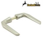 Χερούλια σιδηρόπορτας αλουμινίου χωρίς ροζέτες - Image 2