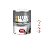 Αντισκωριακό χρώμα με ρινίσματα μετάλλου BASE 01 ιριδίζων - Image 4