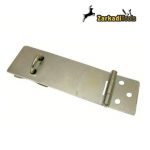 Καταβάτης γαλβανιζέ πλακέ με θέση για λουκέτο - Image 2