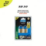 Πανομοιότυπα λουκέτα HUGO SB30 Key Alike ορειχάλκινα - Image 4