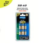 Πανομοιότυπα λουκέτα HUGO SB40 Key Alike ορειχάλκινα - Image 6