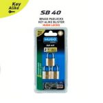 Πανομοιότυπα λουκέτα HUGO SB40 Key Alike ορειχάλκινα - Image 5