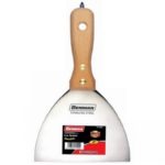 Ανοξείδωτη σπάτουλα με ξύλινη λαβή 125mm Benman 70599