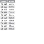 Καρυδάκι καστάνιας 1/2 ίντσας για βίδες ALLEN FFGROUP - Image 4