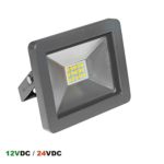Προβολέας Adeleq 10W 12-24VDC Led-smd ανθρακί IP65 3-310221