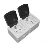 Πρίζα σούκο εξωτερική IP44 ADELEQ 13-16501223