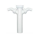 Έξοδος αποχέτευσης για δύο πλυντήρια 1 1/2" ίντσα