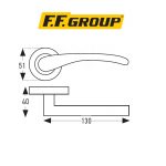 Χερούλια καμαρόπορτας FFGROUP 41034 - Image 3