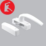 Χειρολαβή αλουμινίου λευκή ΗΦΑΙΣΤΟΣ X-103 - Image 2