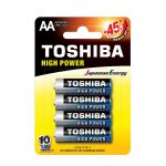 Μπαταρίες  TOSHIBA AA LR06 alkaline LR6GCP BP-4