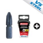 Μύτες σταυρού Benman PH1 x 25mm 74112 σετ 15τμχ - Image 2