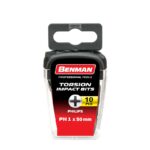 Μύτες σταυρού Benman PH1 x 50mm 74115 σετ 10τμχ - Image 3