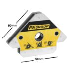 Μαγνήτης στήριξης για ηλεκτροσυγκολλήσεις FF Group 45504 - Image 2