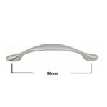 Πόμολα επίπλων λαβή IMPORT HELLAS 8845/96 νίκελ ματ - Image 2