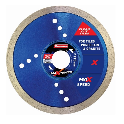 Διαμαντόδισκος πλακιδίων - γρανίτη 125mm BENMAN MAXPOWER 74299