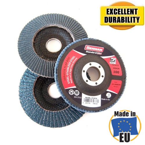Δίσκος φτερωτός με κούρμπα 125mm BENMAN